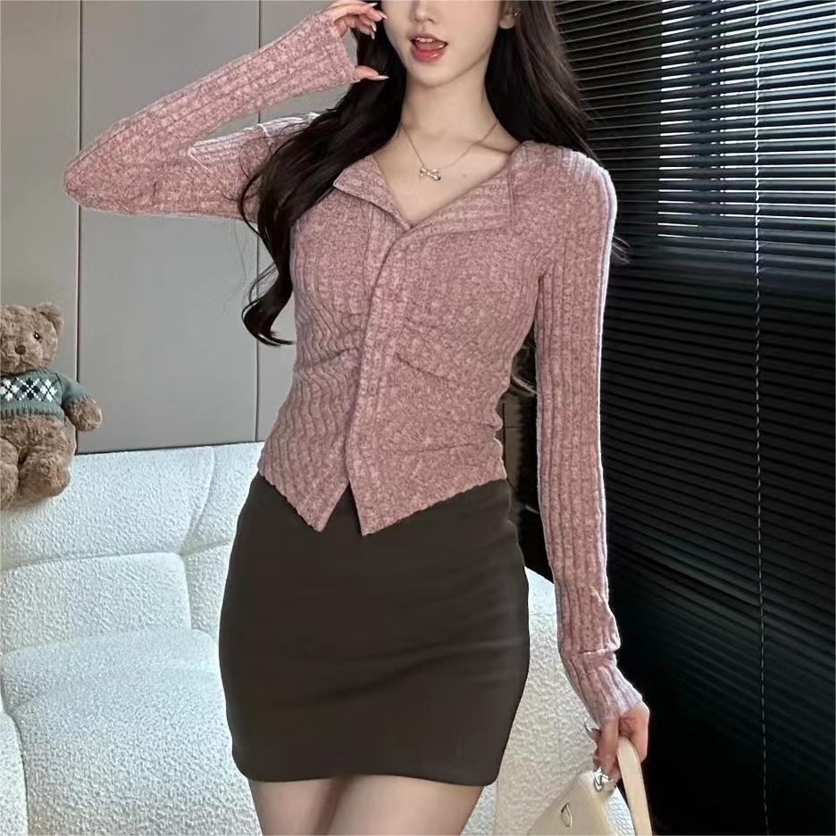 Women's Slim Fit Knit Cardigan