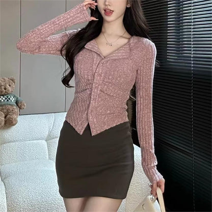 Women's Slim Fit Knit Cardigan