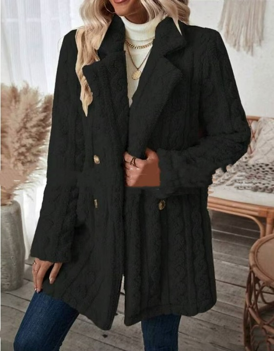 Women's Elegant Long Sleeve Coat
