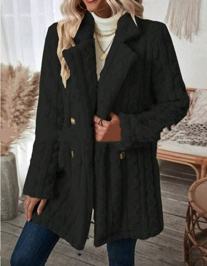 Women's Elegant Long Sleeve Coat