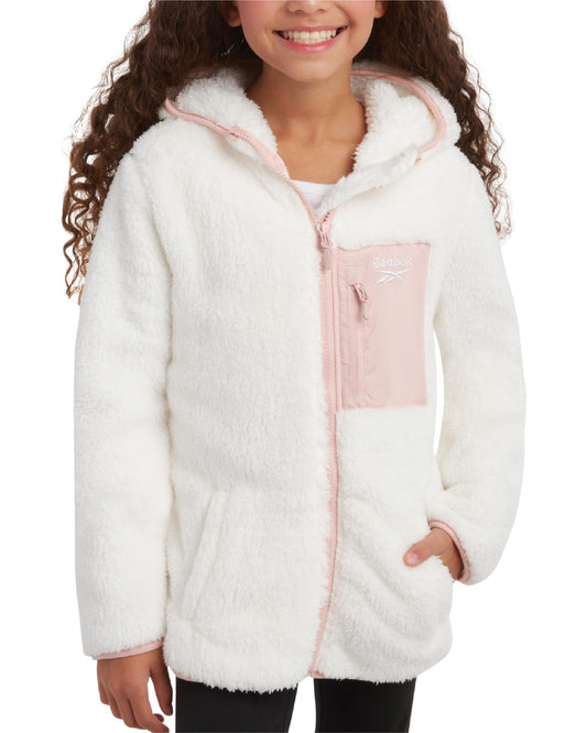 Reebok Girls' Sherpa Fleece Jacket