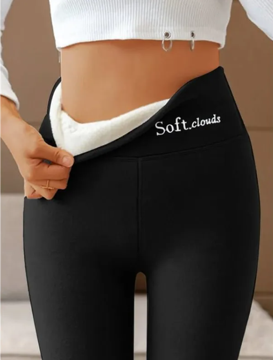 Women's Fleece-Lined High Waist Leggings