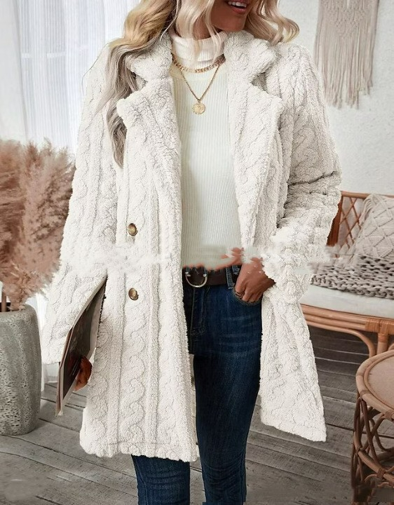 Women's Elegant Long Sleeve Coat