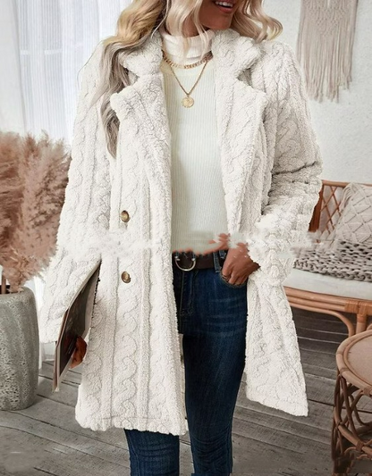 Women's Elegant Long Sleeve Coat