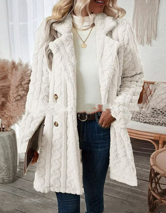 Women's Elegant Long Sleeve Coat