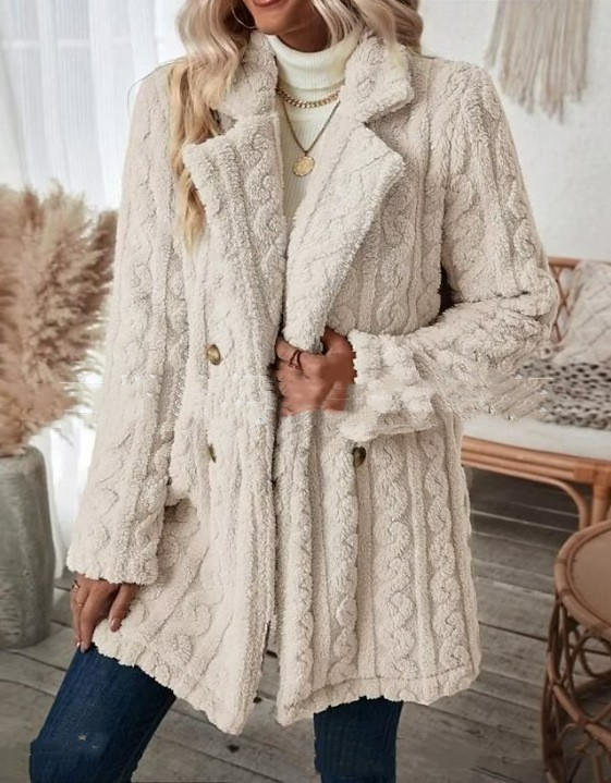 Women's Elegant Long Sleeve Coat