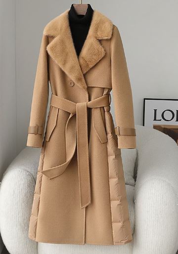 Women's Long Sleeve Windbreaker Coat