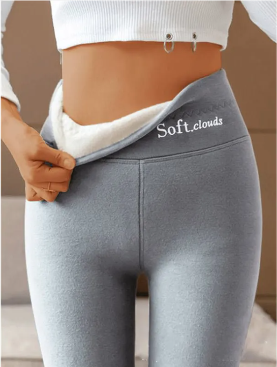 Women's Fleece-Lined High Waist Leggings