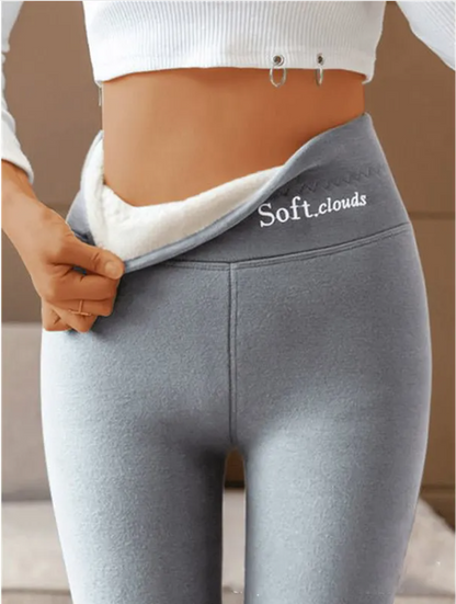 Women's Fleece-Lined High Waist Leggings