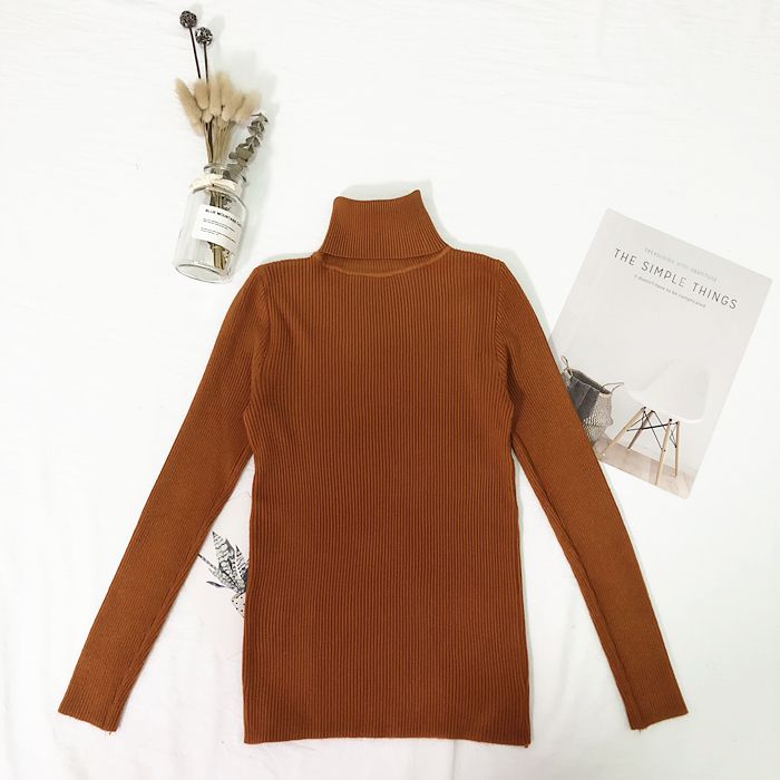 Women's High Neck Knit Sweater